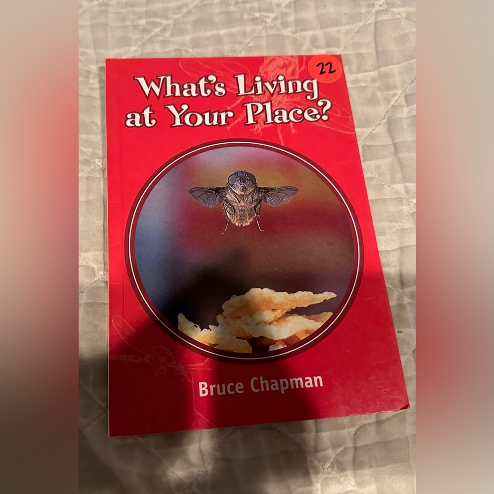 What's Living at Your Place? Book by Bruce Chapman - Red Cover